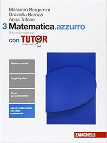 Matematica azzurro con - 3,