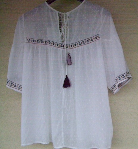 Blusa conbipel camicia ampia - camicia,