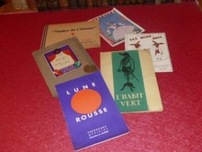 Programmi Teatro 1930 Lotto Di