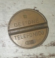 Moneta gettone telefonico - moneta,