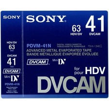 Sony PDVM-41N DVCAM Cassetta