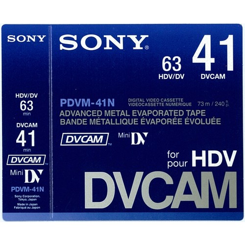 Sony pdvm 41n - dvcam, cassetta