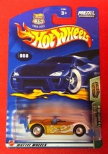 1:64 Hot Wheels Highway 35 Treasure Hunt 2003 Riley & Scott MK III Gold & White