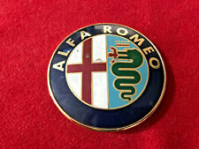 ALFA ROMEO 240051016 75MM LOGO EMBLEMA FREGIO SCRITTA BADGE OVALE STEMMA EPOCA