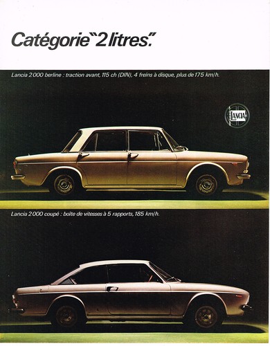 Publicite 1972 lancia - ,