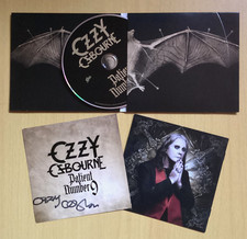 OZZY OSBOURNE RARE HAND SIGNED