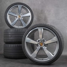 Porsche 20 21 pollici 992 Turbo S cerchi estivi gomme estive OU7 NUOVO