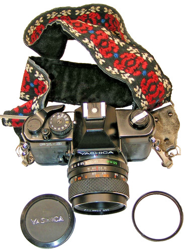 Yashica fotocamera reflex - fx-3,