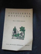 Cavalleria rusticana Libretto