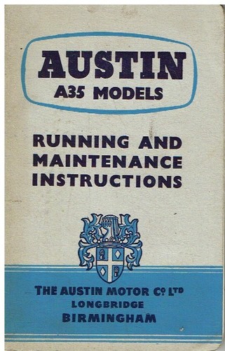 Austin a35 sal van - austin,