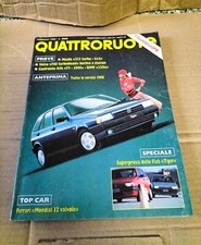 Rivista D'Epoca Quattroruote Mese Di Febbraio Del 1988