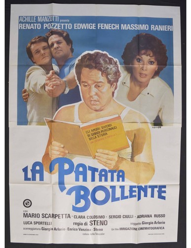 Manifesto patata bollente - patata,