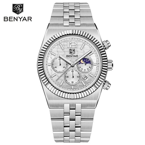 40mm benyar orologio quarzo - benyar,