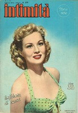 INTIMITA 28 giugno 1951 NUMERO 279 VIRGINIA MAYO cover magazine rivista donna