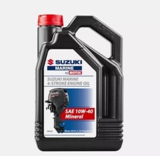 MOTUL SUZUKI MARINE FUORIBORDO 10W 40 4 STROKE OUTBOARD 5L 4 TEMPI BARCA GOMMONE