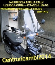 PARABREZZA APRILIA RALLY LIQUIDO LASTRA + ATTACCHI USATO MARCA FABBRI 