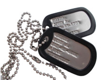 Targhette cane militare