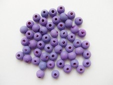  100pz perline in legno  tondo