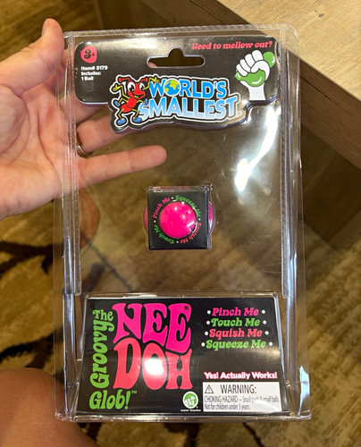 Squeeze stress ball needoh - squeeze,