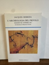 J. Derrida - L'archeologia del