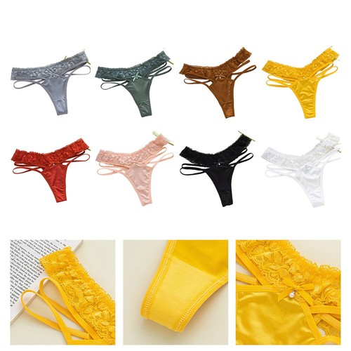 Tanga donna pizzo traspirante