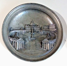 Piatto bronzo vintage