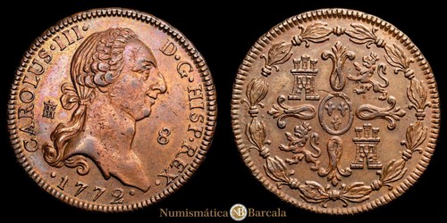 Carlos iii maravedís - 8,