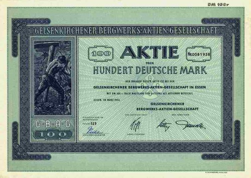 Gelsenkirchener bergwerks - gelsenkirchener,