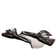 SPECCHIETTI SKULL SCHELETRO HARLEY DAVIDSON CUSTOM BOBBER SPORTSTER DYNA SOFTAIL