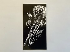 Adesivo Iron Maiden Eddie decalcomania vinile 6" x 3" paraurti finestra auto (554)