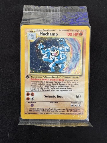Sigillato machamp edizione - machamp, 1a