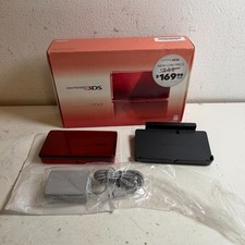 Nintendo 3DS CTR-001 Flame Red