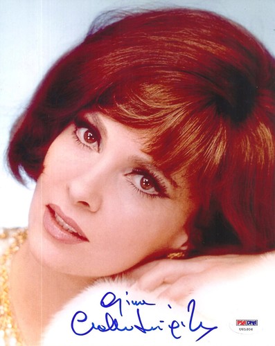 Gina lollobrigida autografo - gina,