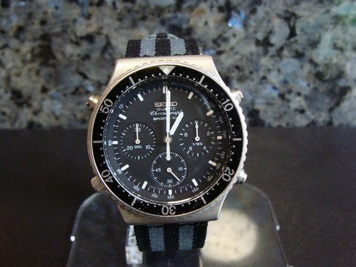 Seiko 7a28 7040 quartz - a 7a28-7040,