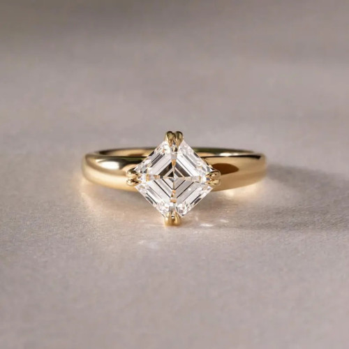 Anello solitario doppio - anello,