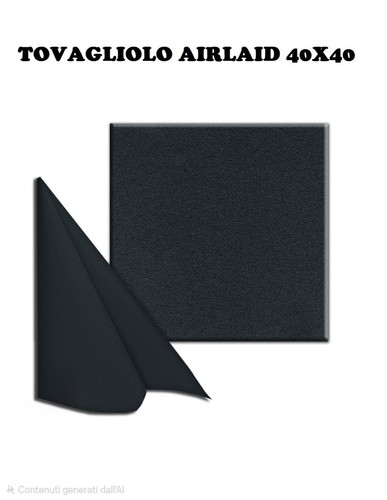 Tovagliolo carta tnt nero - tovagliolo,