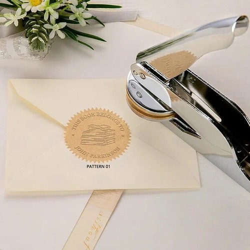 Timbro manuale secco ex - a,