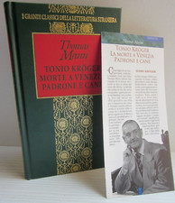 Thomas mann tonio kroger - thomas, morte