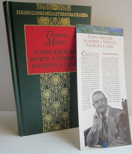 Thomas mann tonio - thomas, morte