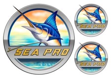 Adesivi di design Sea Pro Boat