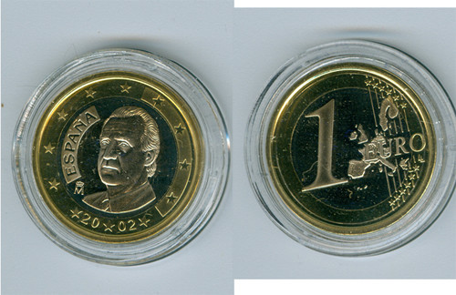 Spagna euro proof - spagna, 1