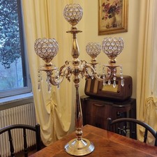 candelabro 5 bracci, 80 cm