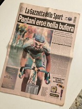 LA GAZZETTA DELLO SPORT 28 LUGLIO 1998 PANTANI TOUR DE FRANCE  LES DEUX ALPES