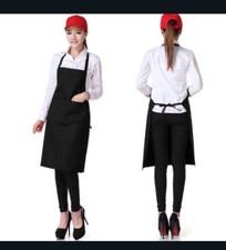 Grembiule cucina donna uomo unisex taglia unica. Grembiule chef work stage black