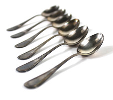 Set 6 CUCCHIAINI in Argento