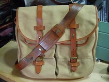 Borsa valigetta vintage POLO Ralph Lauren pendolare gentiluomo tela pelle #2