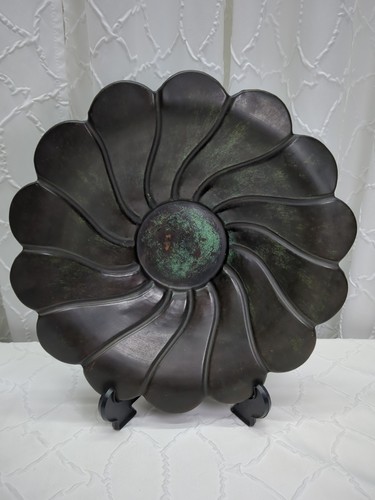 Piatto vassoio metallo - piatto/vassoio, vintage