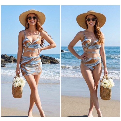 Set bikini pezzi - set, marble