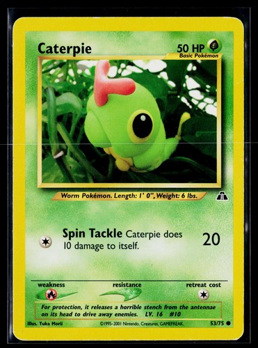 Caterpie common neo - caterpie,