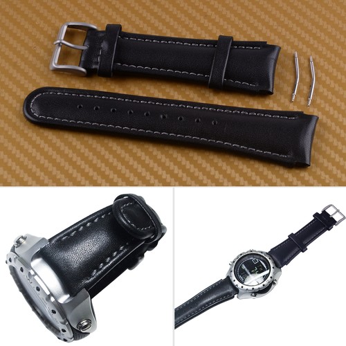 Cinturino orologio pelle nera